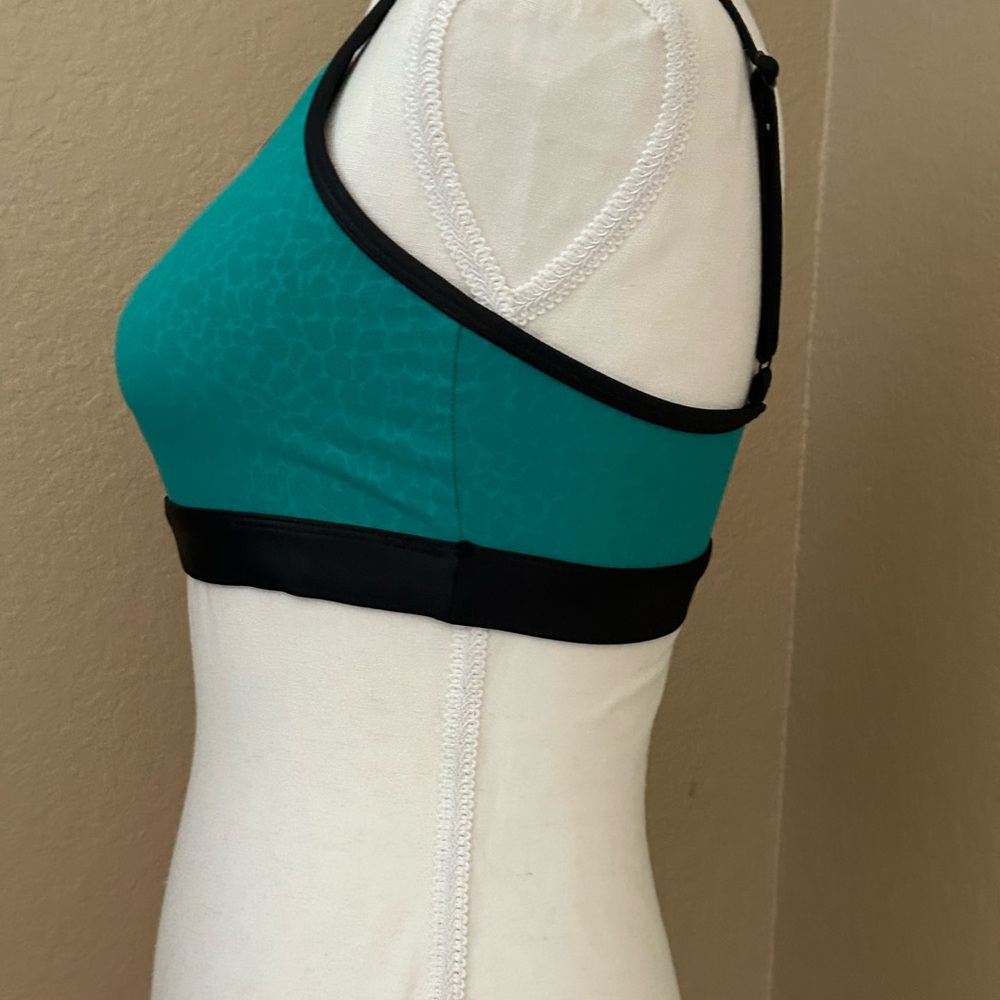 Women's Teal Sports Bra zyia - Picture 5 of 7